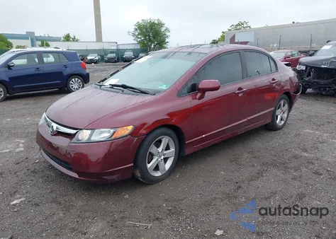 2008 Honda Civic Ex-L z USA, uszkodzony, nr VIN 1HGFA169X8L089039